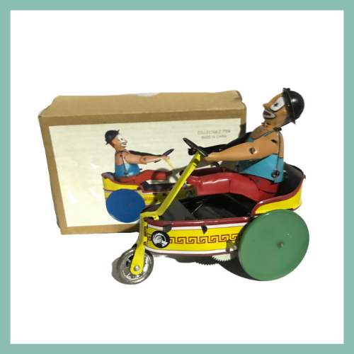 CLOWN IN TRICYCLE