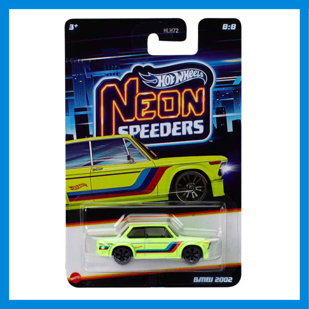 #HLH72 HW SILVER SERIES NEON SPEEDERS ASST