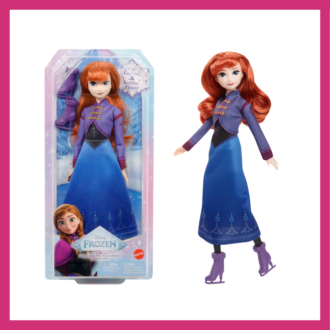 #JBG54 DISNEY FROZEN FD ICE SKATING ANNA O/S