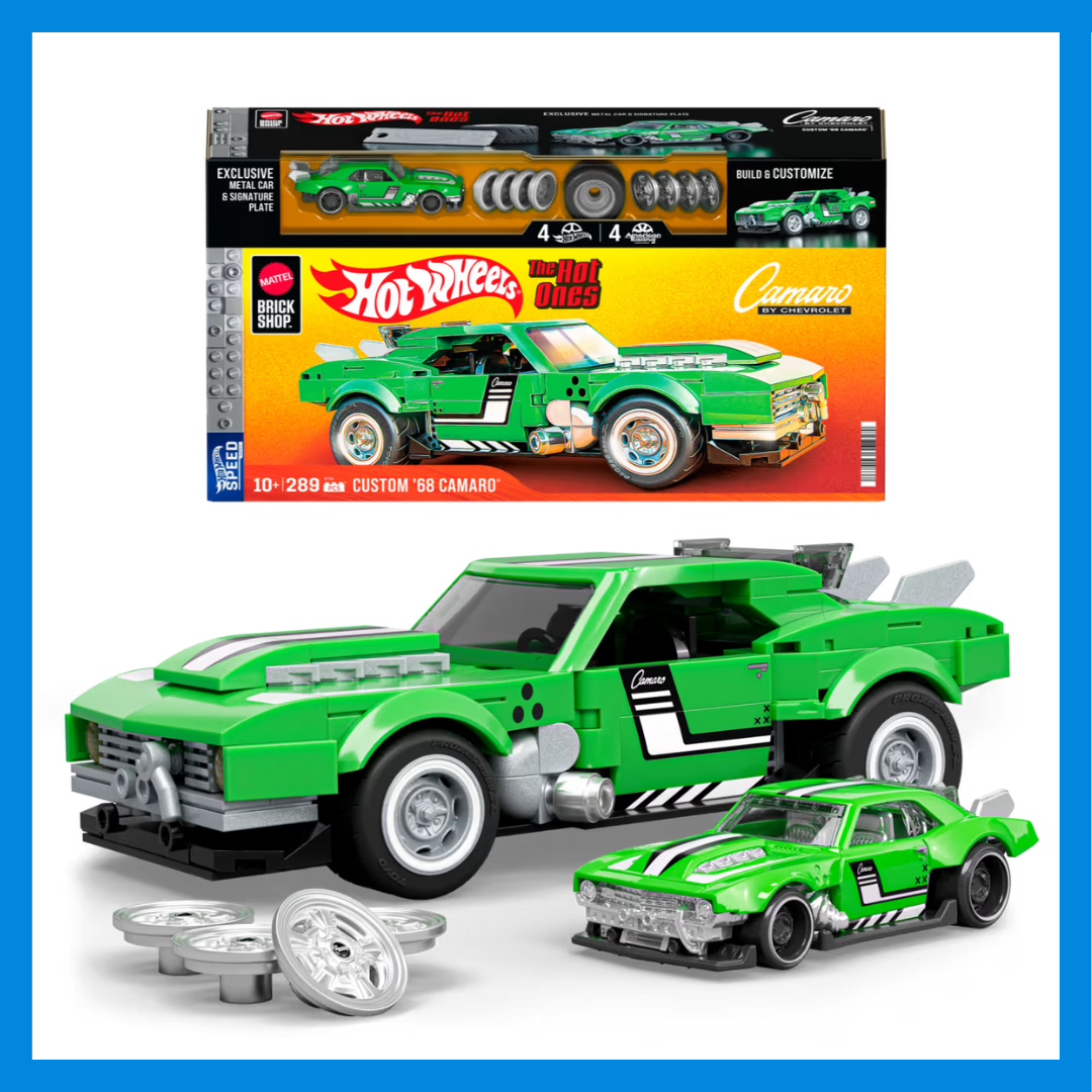 #JFT16 MB HOT WHEELS RACER - CUSTOM 68 CAMARO (TGT)