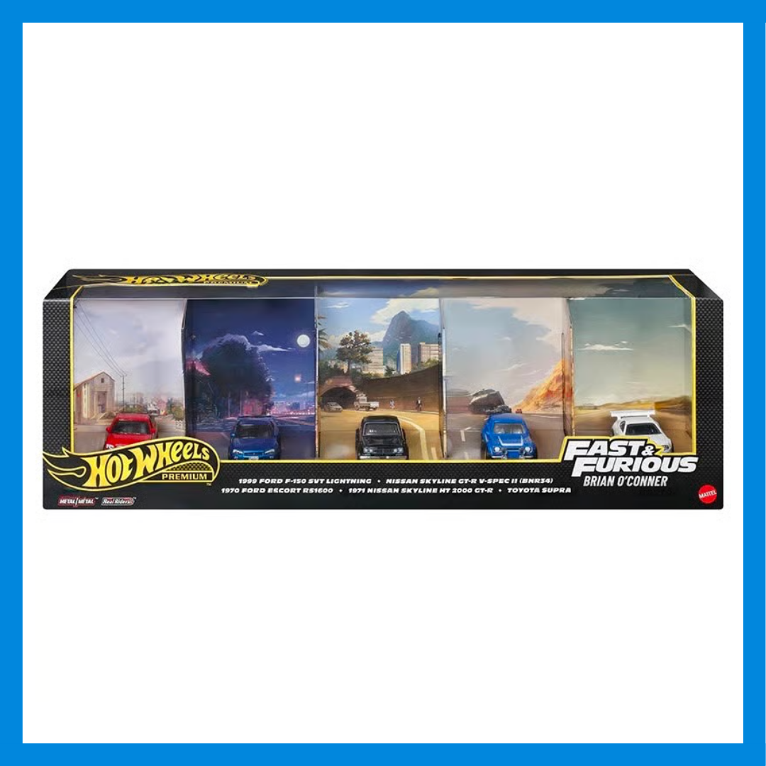 #JMN13 HW FAST & FURIOUS 5-PACK ASST (25TH ANNIVERSARY SET)