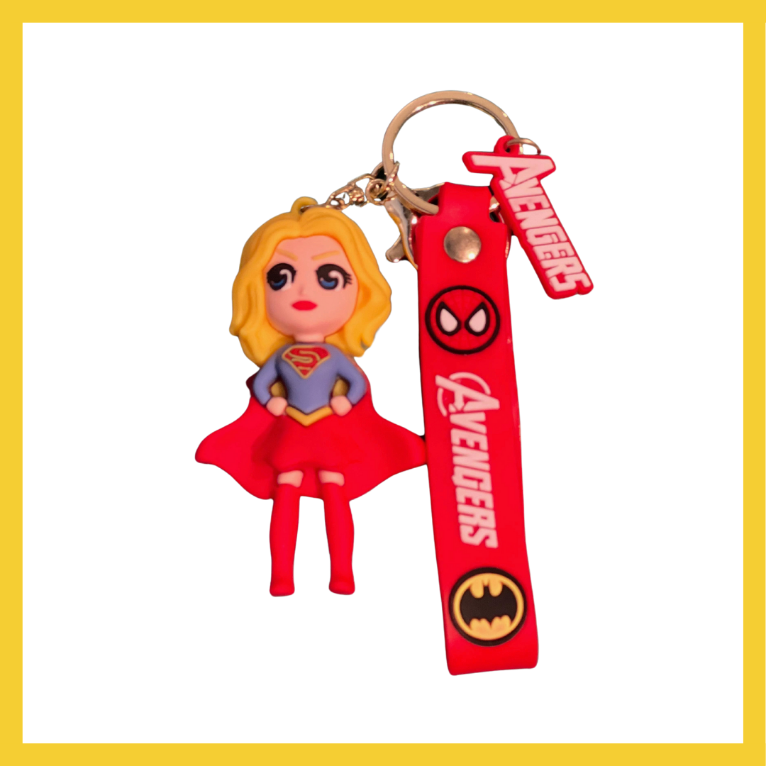 Super Heroes Assorted Keychains