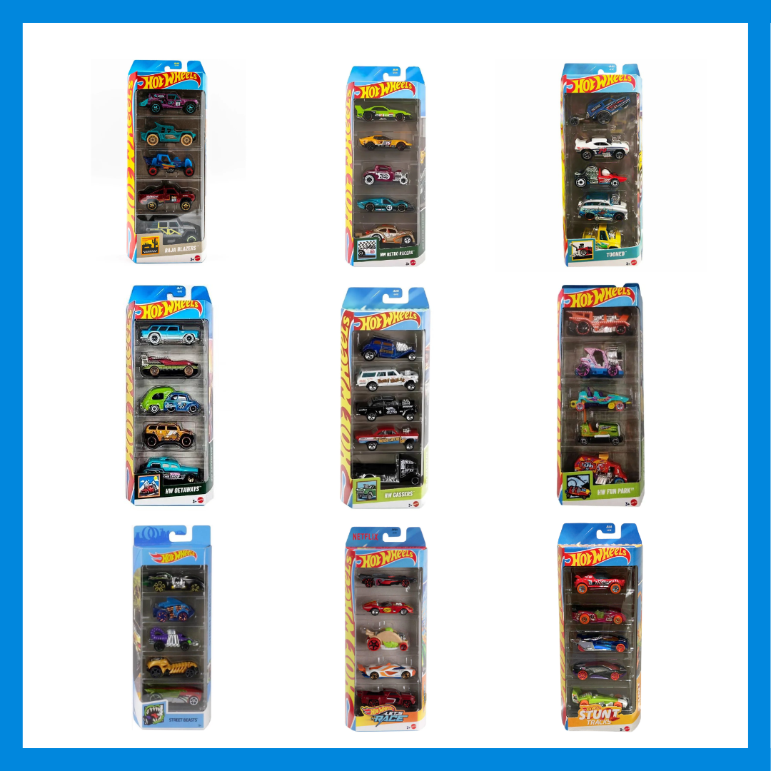 #1806 HW 5-Pack Asst.