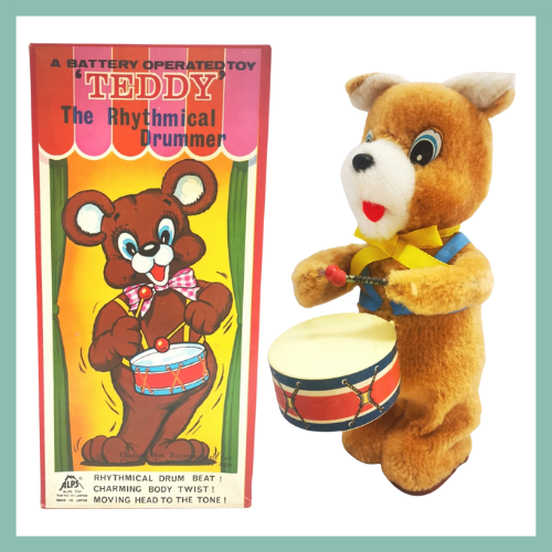 TEDDY THE RHYTHMICAL DRUMMER