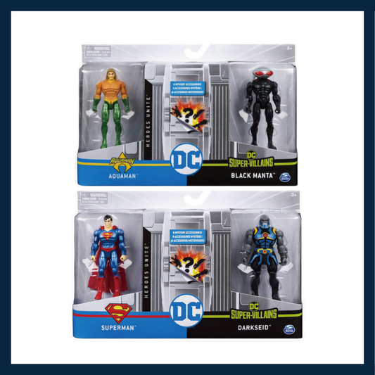 #6055634 DCU FGR 4" FIG BATTLE PK AST