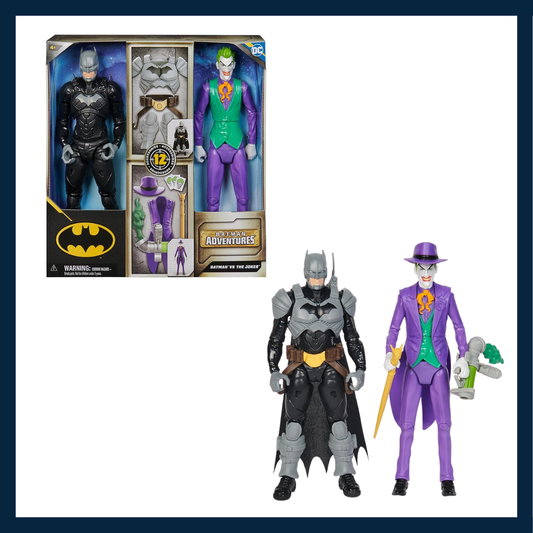 #6067958 BAT 12" BATMAN VS PACK