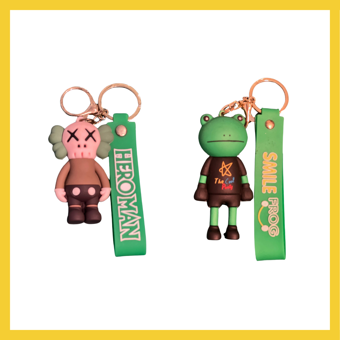 Animal Characters Assorted Keychains