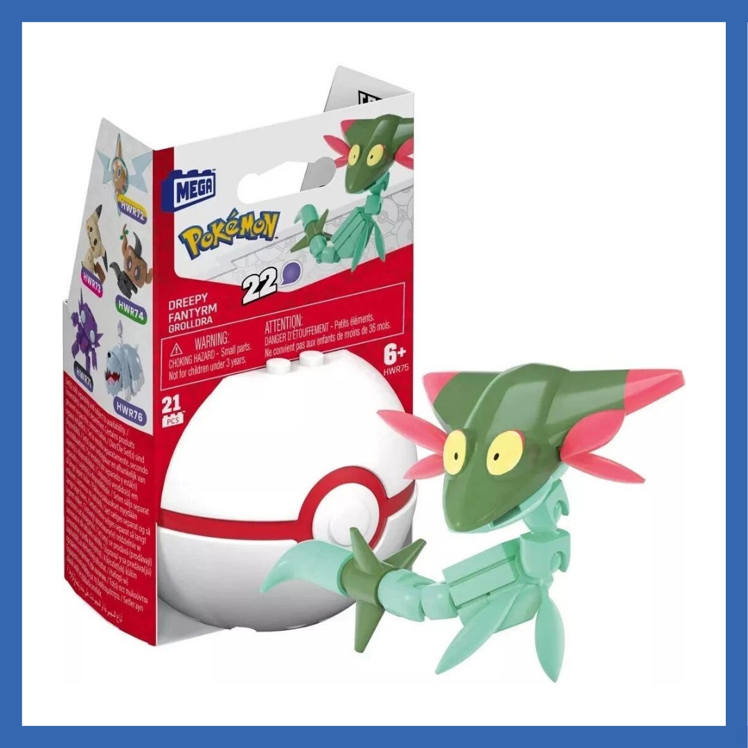 #FPM00 MEGA POKEMON GENERATIONS POKE BALL COLL (COLL. OF 6)