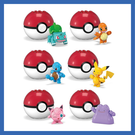 #GFC85 MEGA POKEMON EVERGREEN POKE BALL COLL (COLL. OF 6)