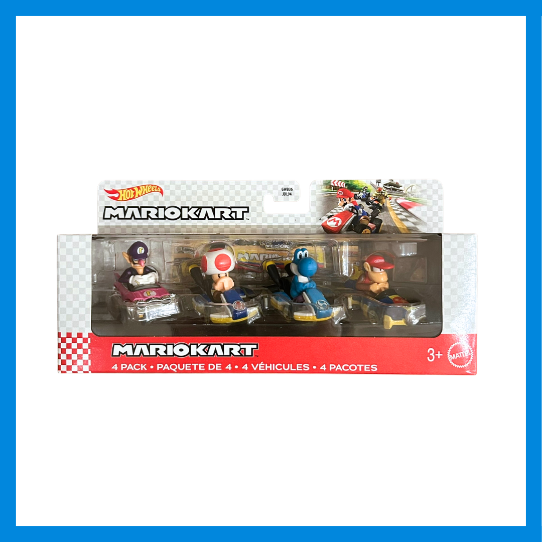 #GWB36 HW MARIO KART 4PK ASST