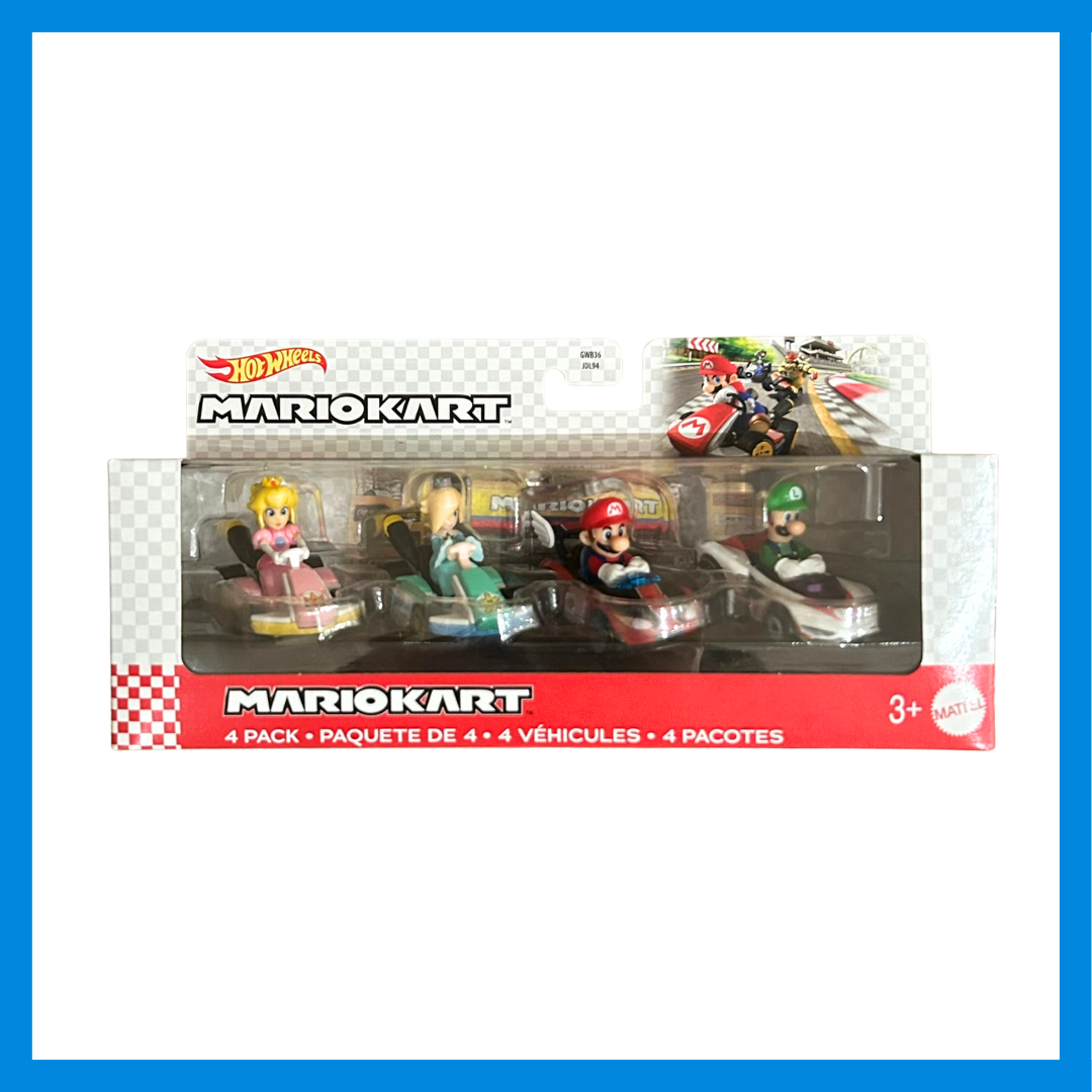 #GWB36 HW MARIO KART 4PK ASST
