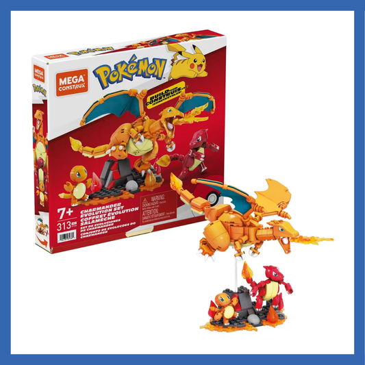 #HFG06 MEGA POKEMON CHARMANDER EVOLUTION SET