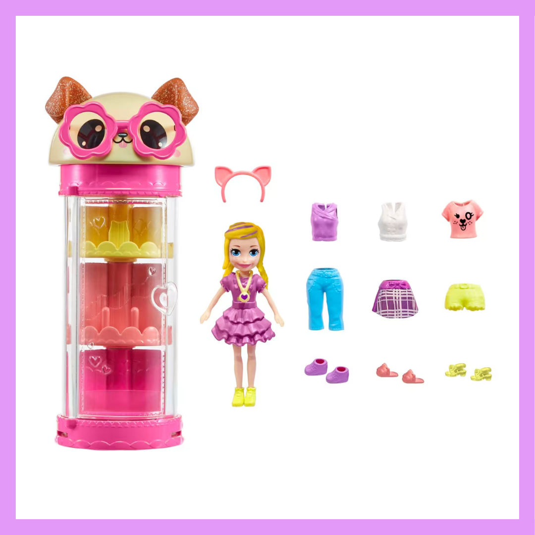 #HKW04 PP 3" FASHION TUBE W/DOLL ASST