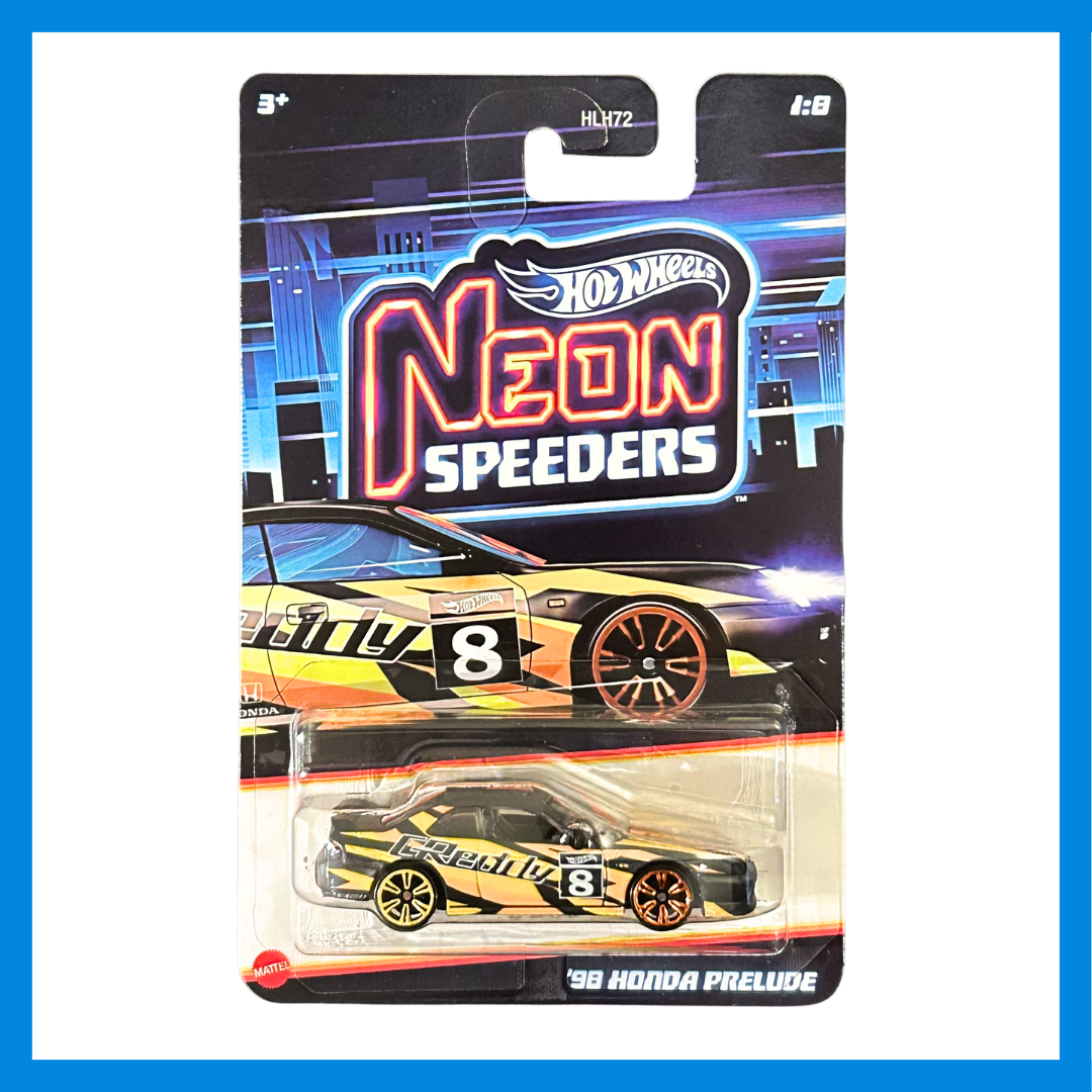 #HLH72 HW SILVER SERIES NEON SPEEDERS ASST
