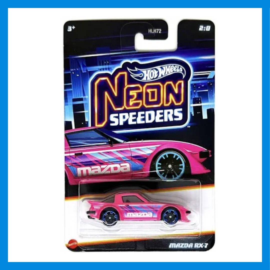 #HLH72 HW SILVER SERIES NEON SPEEDERS ASST