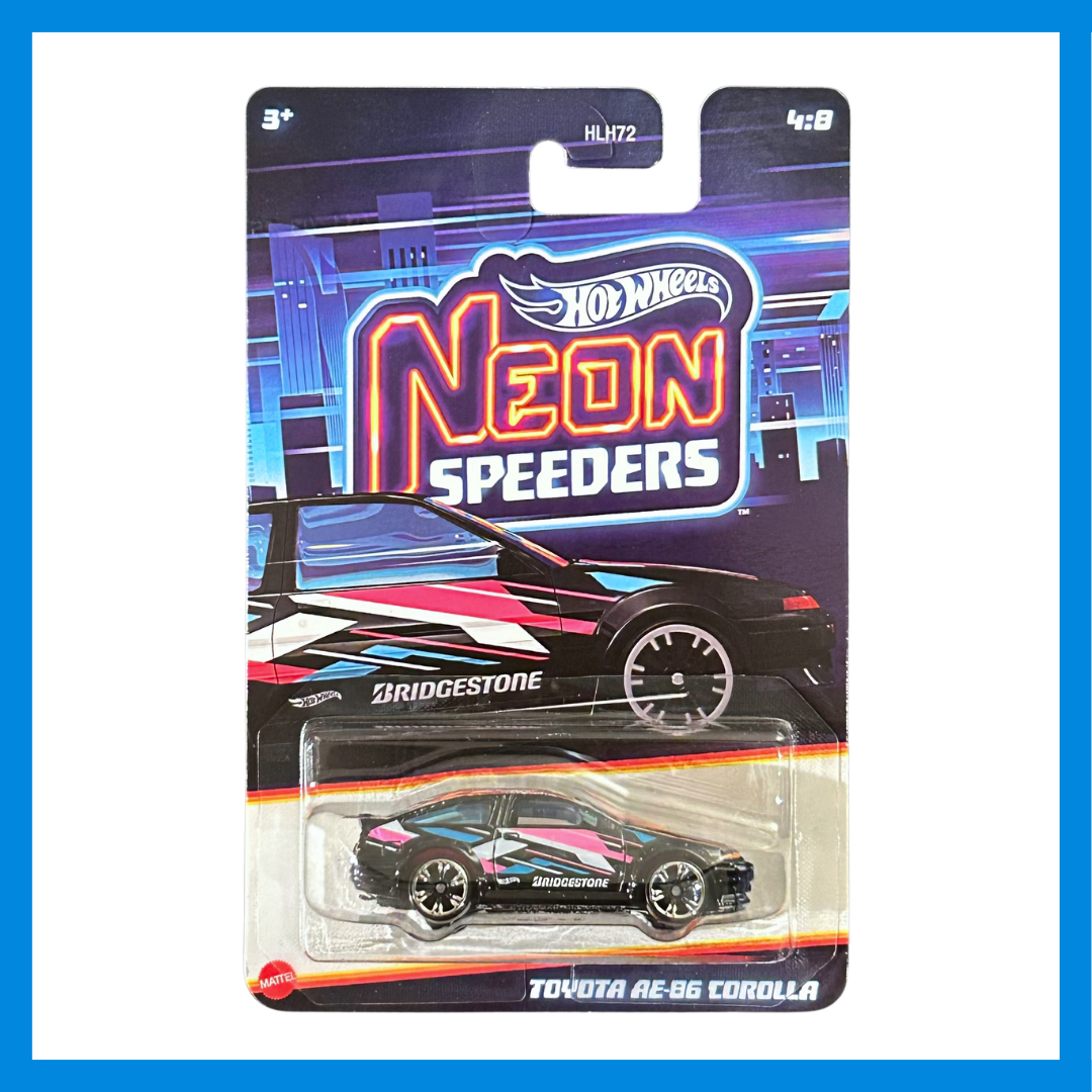 #HLH72 HW SILVER SERIES NEON SPEEDERS ASST