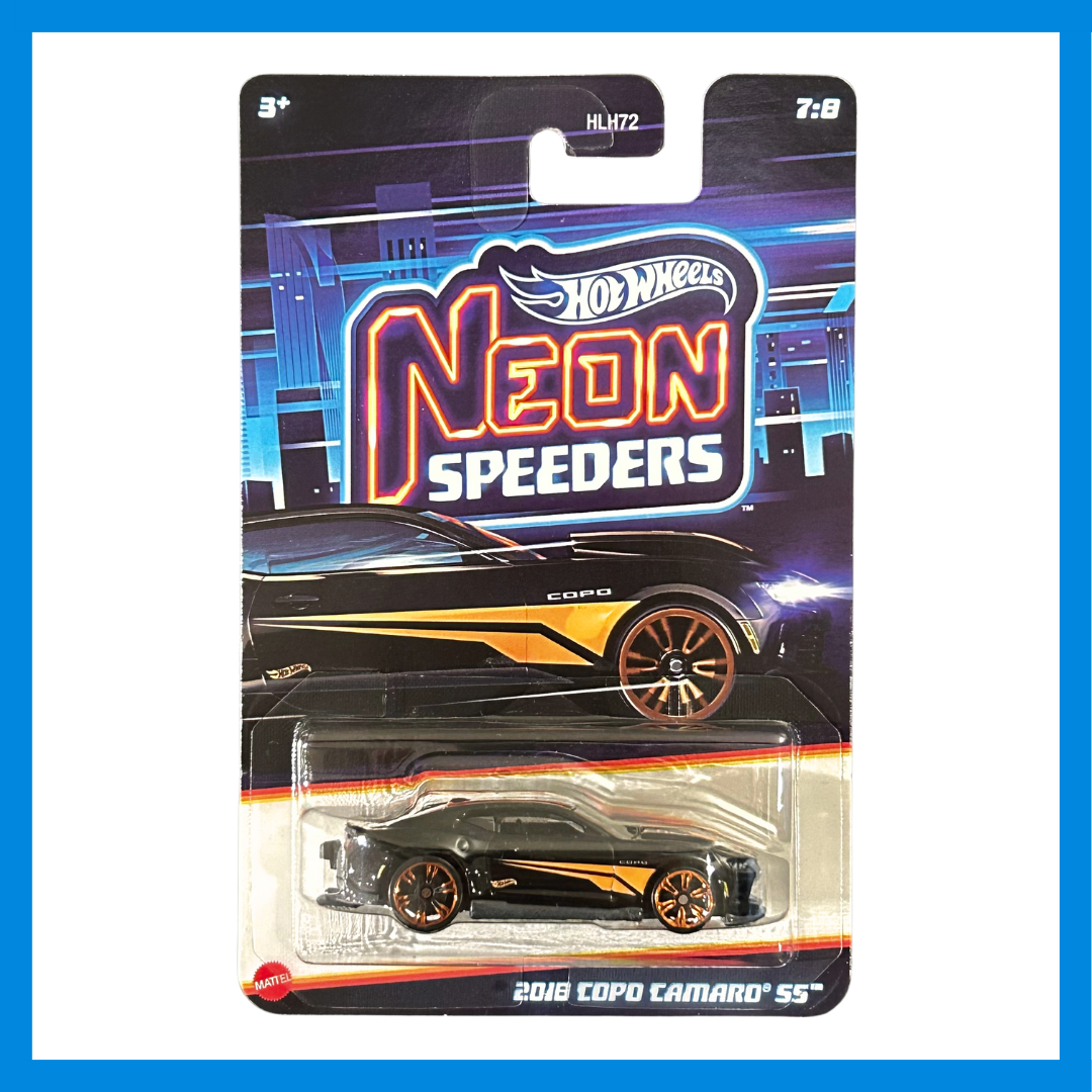 #HLH72 HW SILVER SERIES NEON SPEEDERS ASST