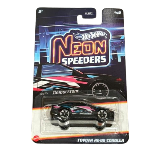 #HLH72 HW SILVER SERIES NEON SPEEDERS ASST