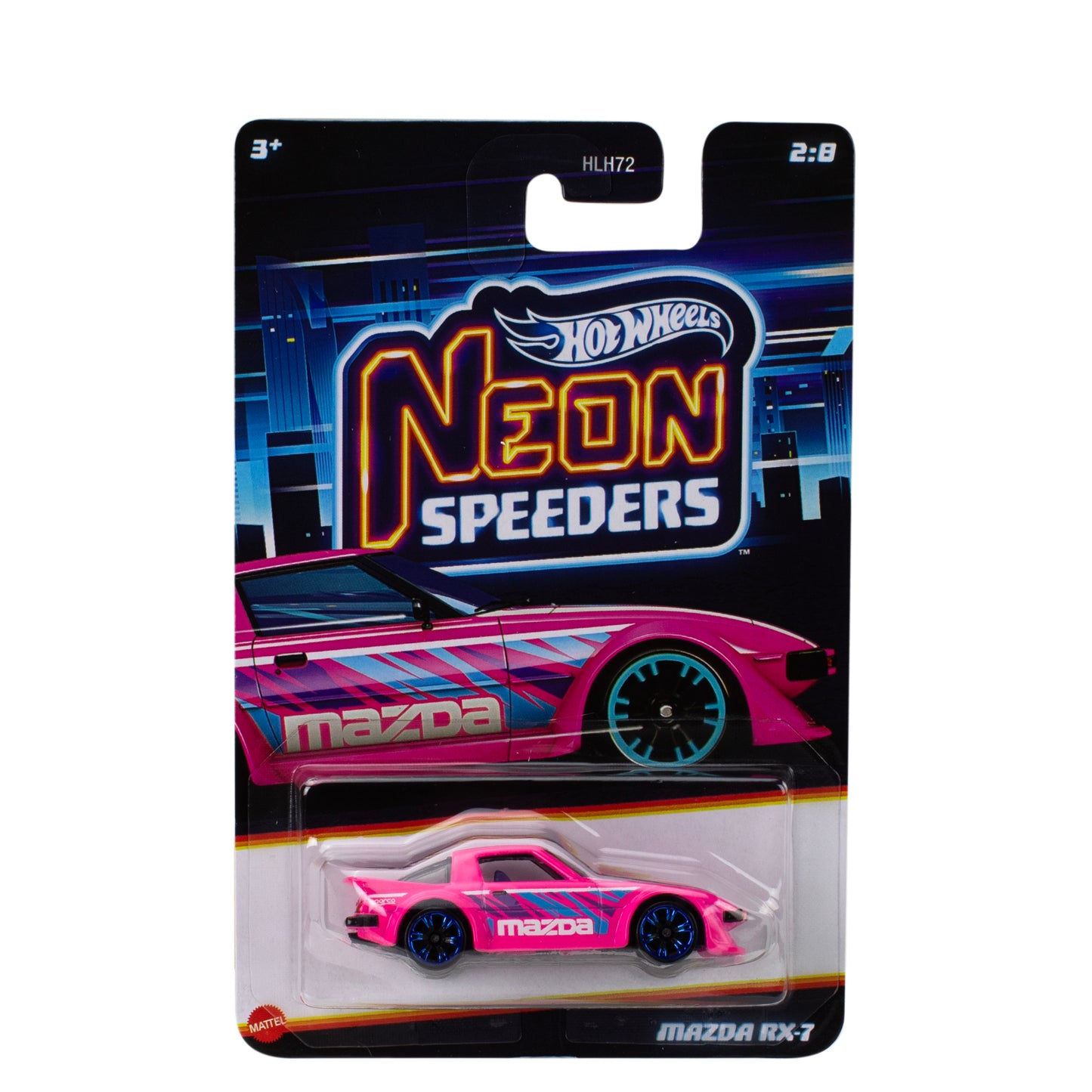 #HLH72 HW SILVER SERIES NEON SPEEDERS ASST