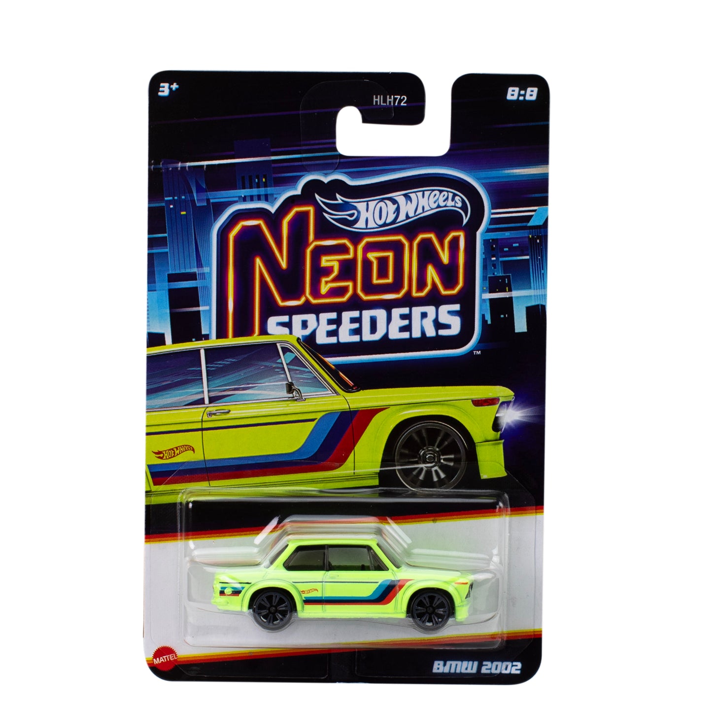 #HLH72 HW SILVER SERIES NEON SPEEDERS ASST
