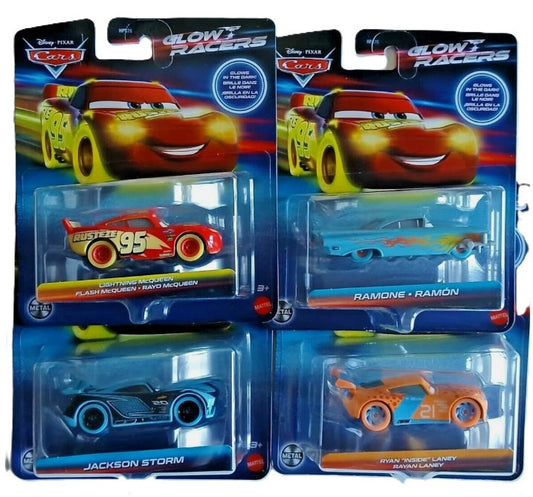 #HPG76 CARS GLOW RACERS SINGLES ASST