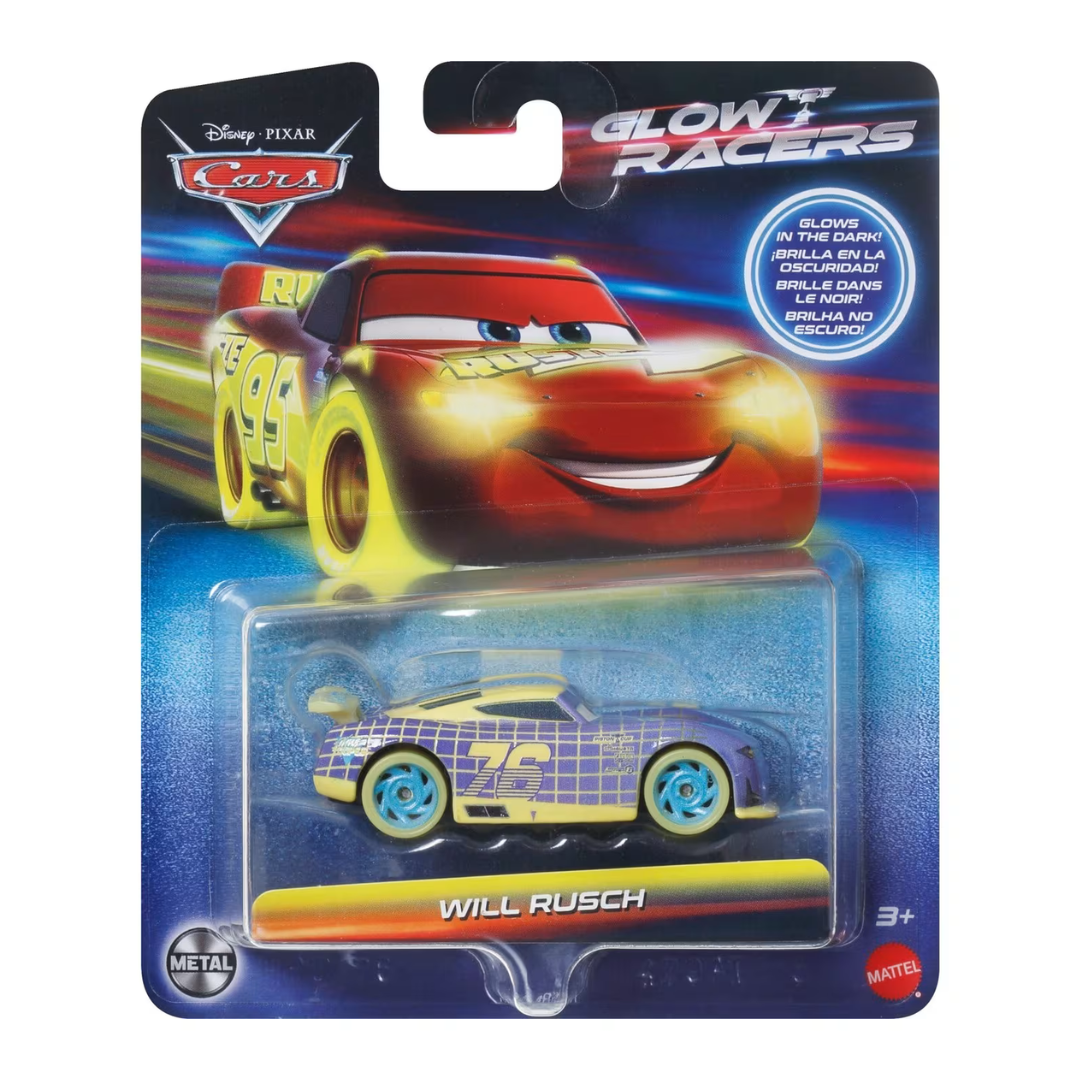 #HPG76 CARS GLOW RACERS SINGLES ASST