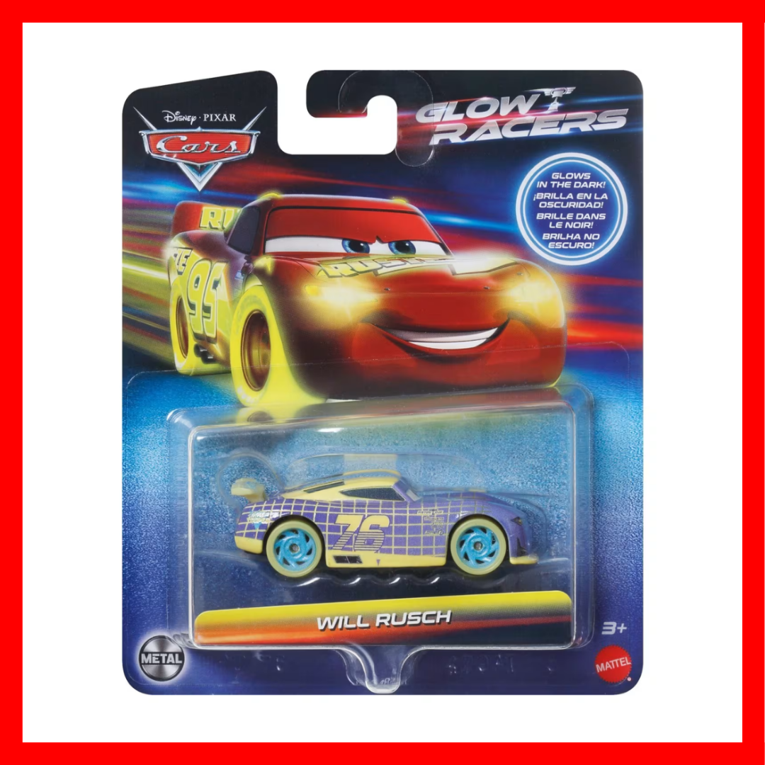 #HPG76 CARS GLOW RACERS SINGLES ASST