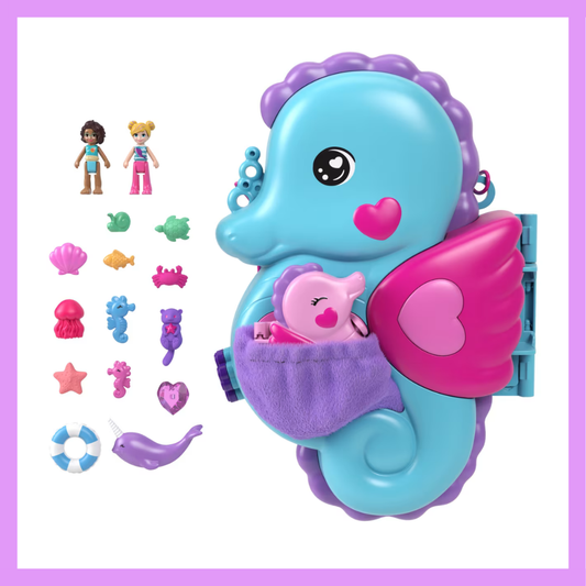 #HWP03 PP DADDY & ME SEAHORSE PURSE