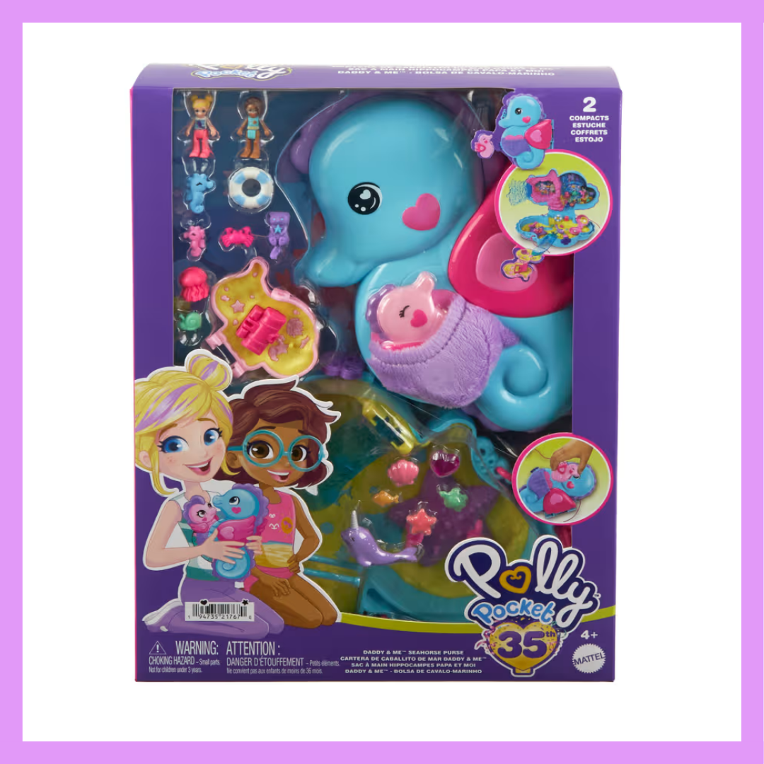 #HWP03 PP DADDY & ME SEAHORSE PURSE