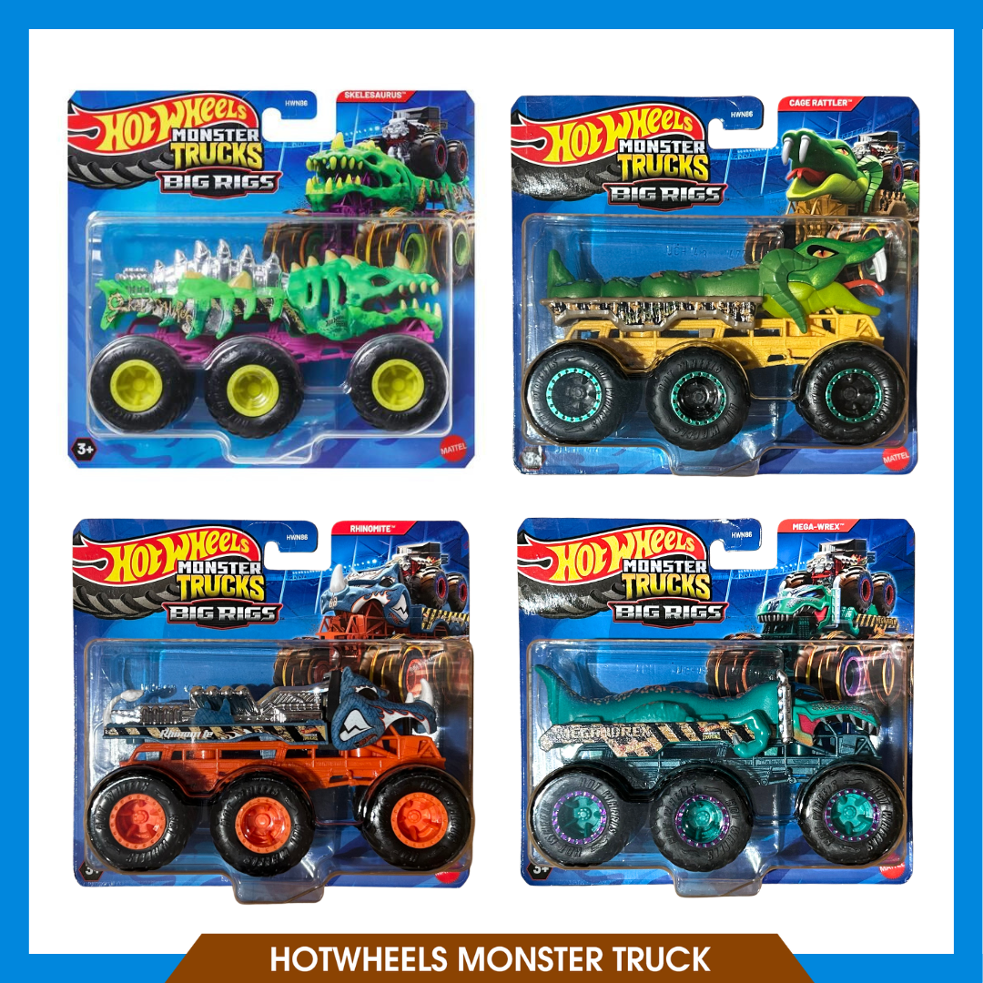 #HWN86 HWMT 1:64TH BIG RIGS ASST