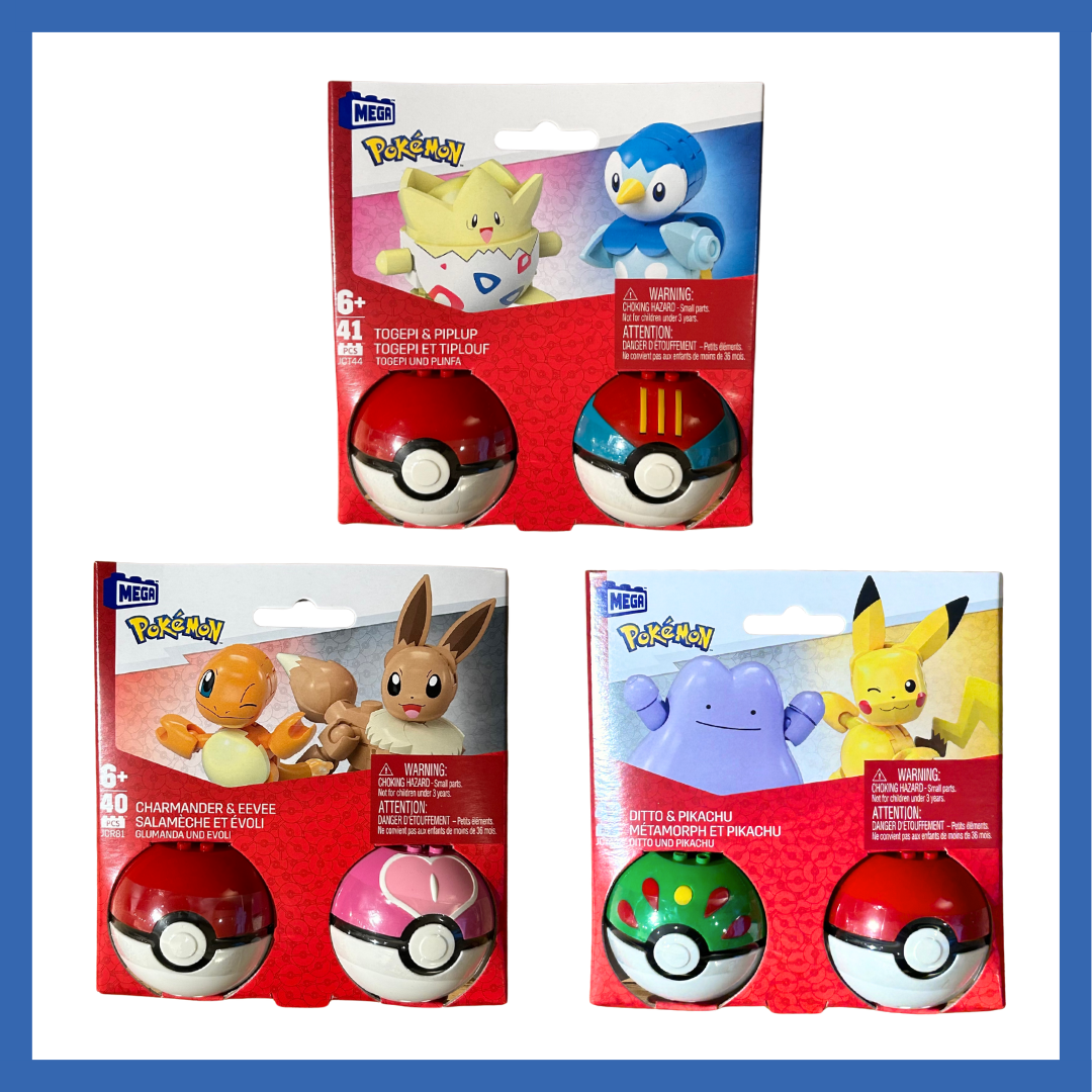 #HXP11 MEGA POKEMON 2-PK POKE BALL COLL.