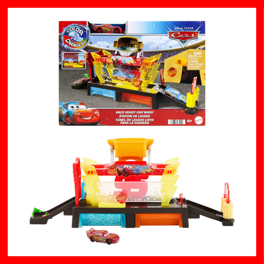 #JBM70 CARS COLOUR CHANGERS LIGHTNING MCQUEEN CAR WASH