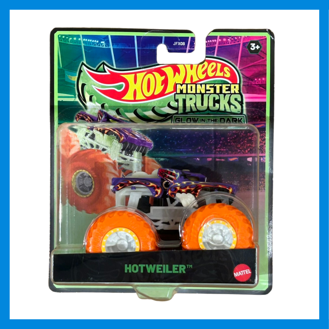 #JFX08 HWMT 1:64 GLOW IN THE DARK SINGLES ASST