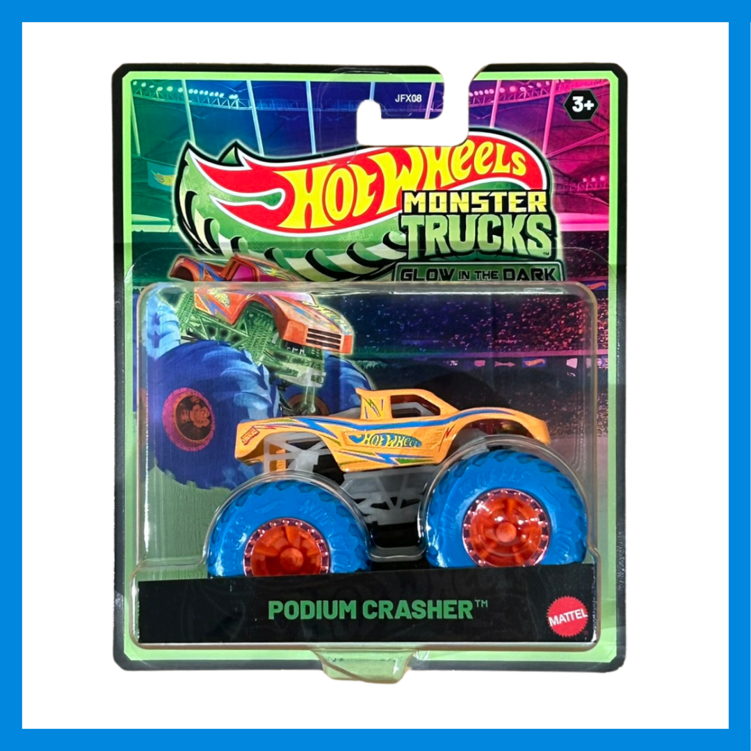 #JFX08 HWMT 1:64 GLOW IN THE DARK SINGLES ASST