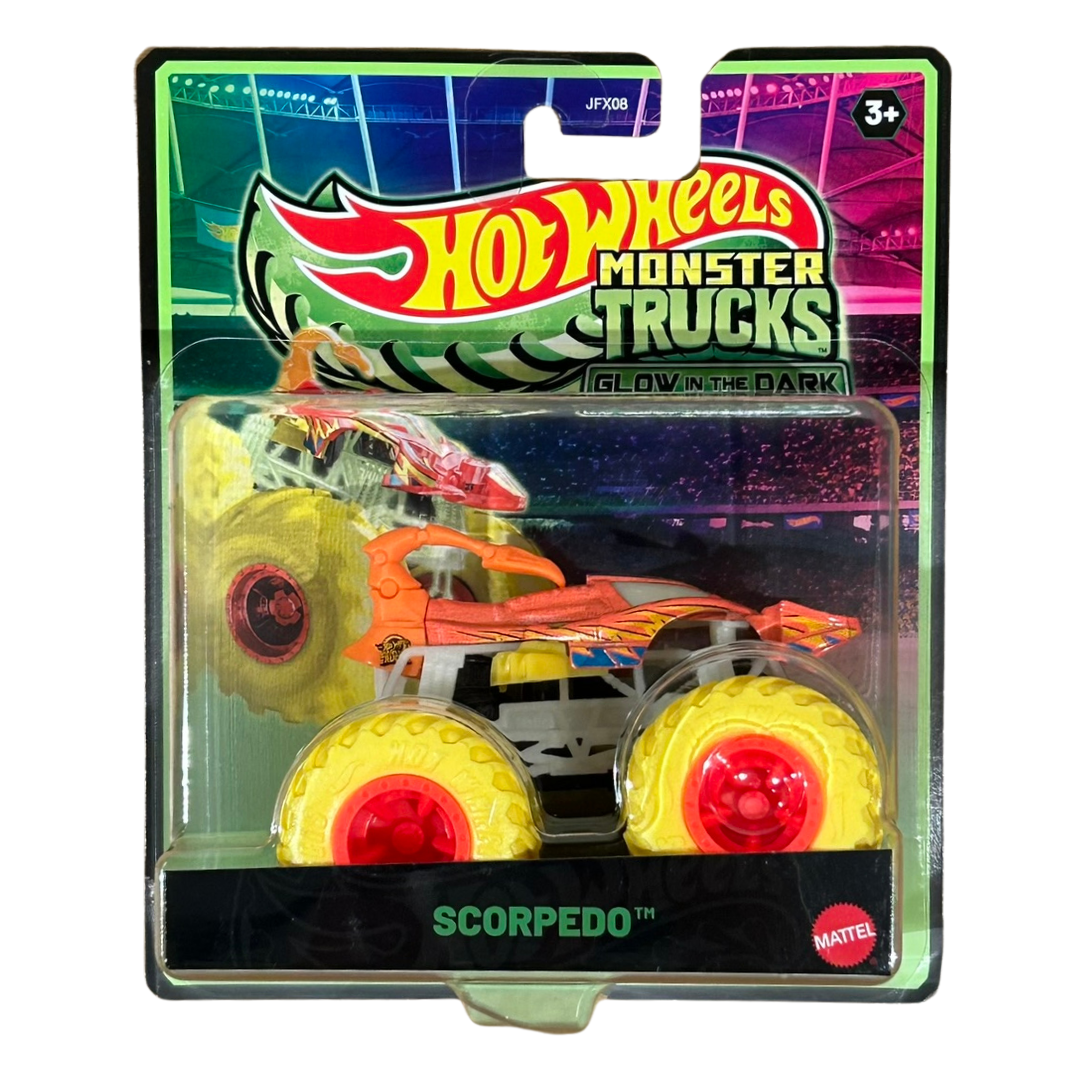 #JFX08 HWMT 1:64 GLOW IN THE DARK SINGLES ASST