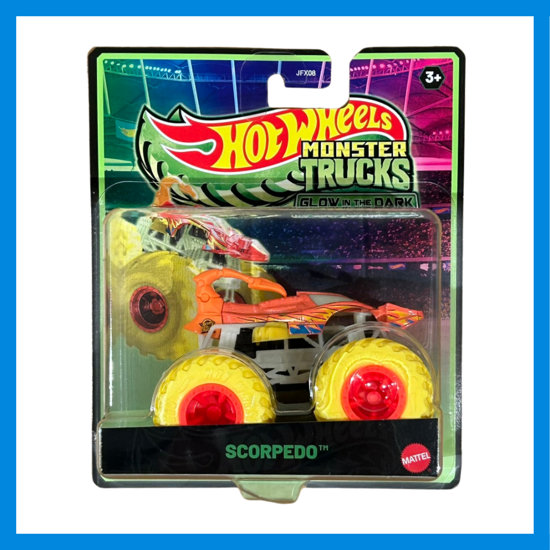 #JFX08 HWMT 1:64 GLOW IN THE DARK SINGLES ASST