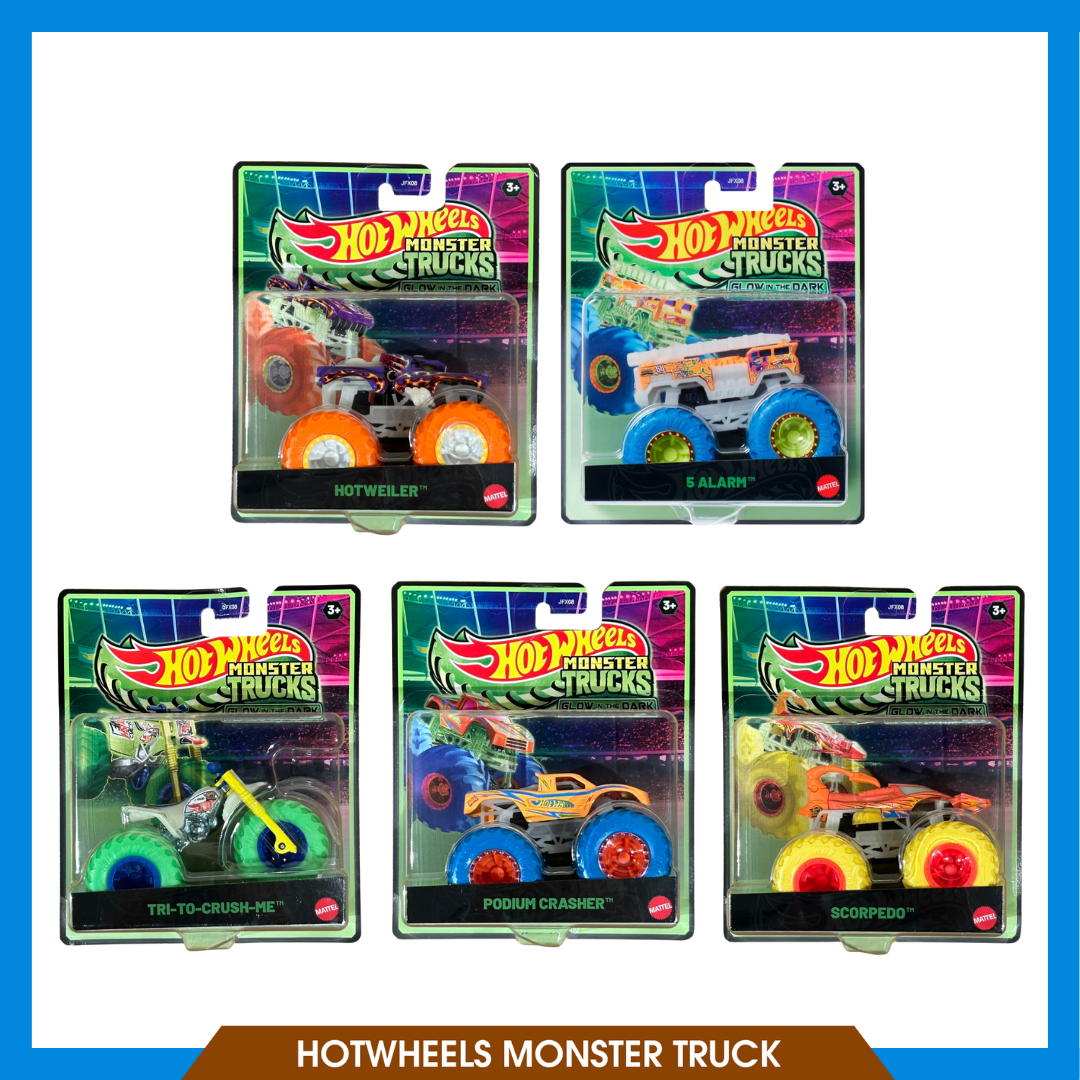#JFX08 HWMT 1:64 GLOW IN THE DARK SINGLES ASST