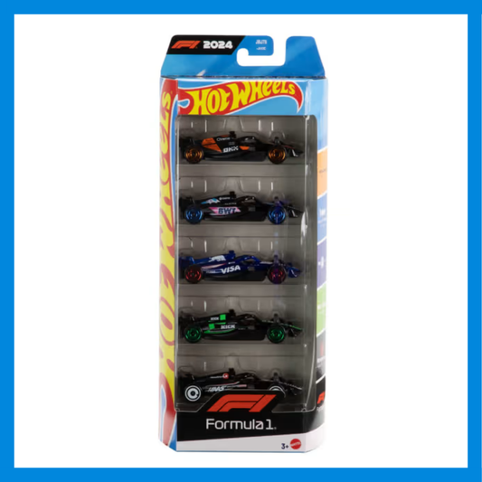 #JGF58 HW F1 Racing 5 Car Pack