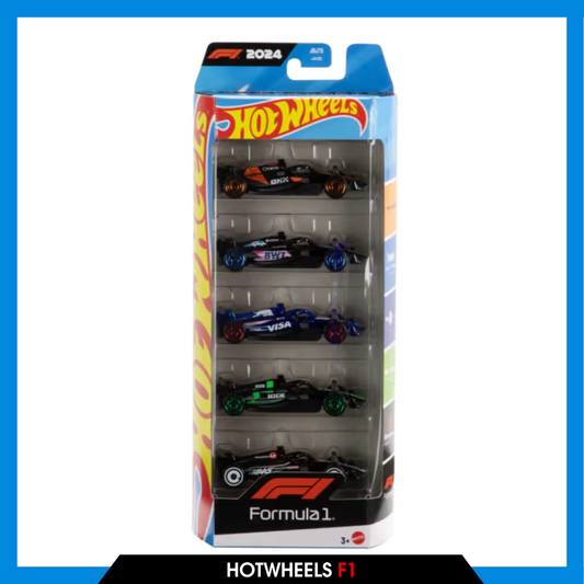 #JGF58 HW F1 Racing 5 Car Pack
