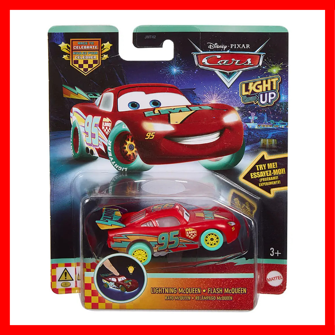 #JMT42 CARS LIGHT UP SINGLES ASST