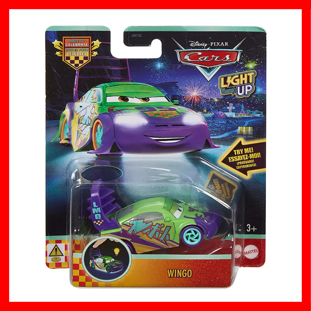 #JMT42 CARS LIGHT UP SINGLES ASST