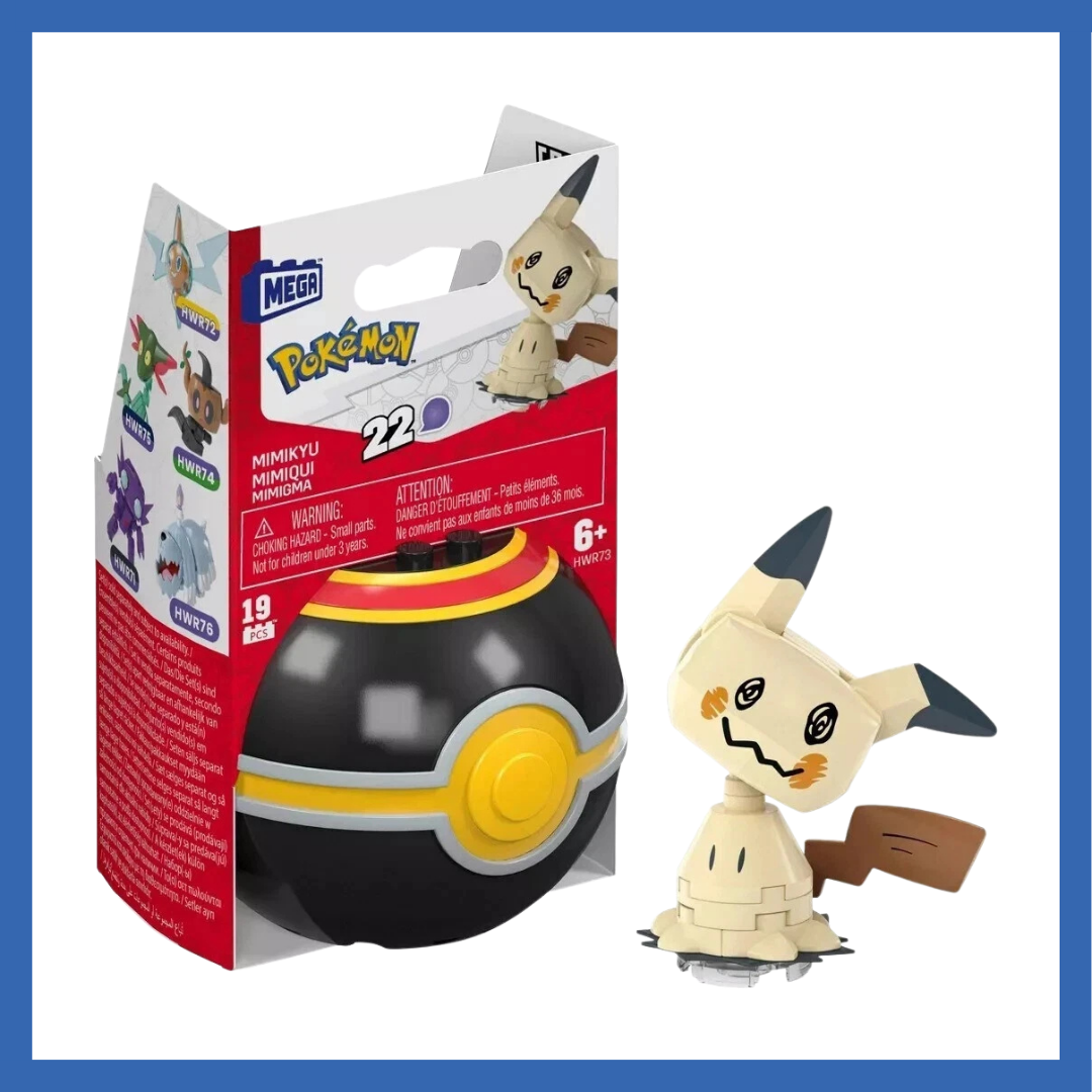 #FPM00 MEGA POKEMON GENERATIONS POKE BALL COLL (COLL. OF 6)