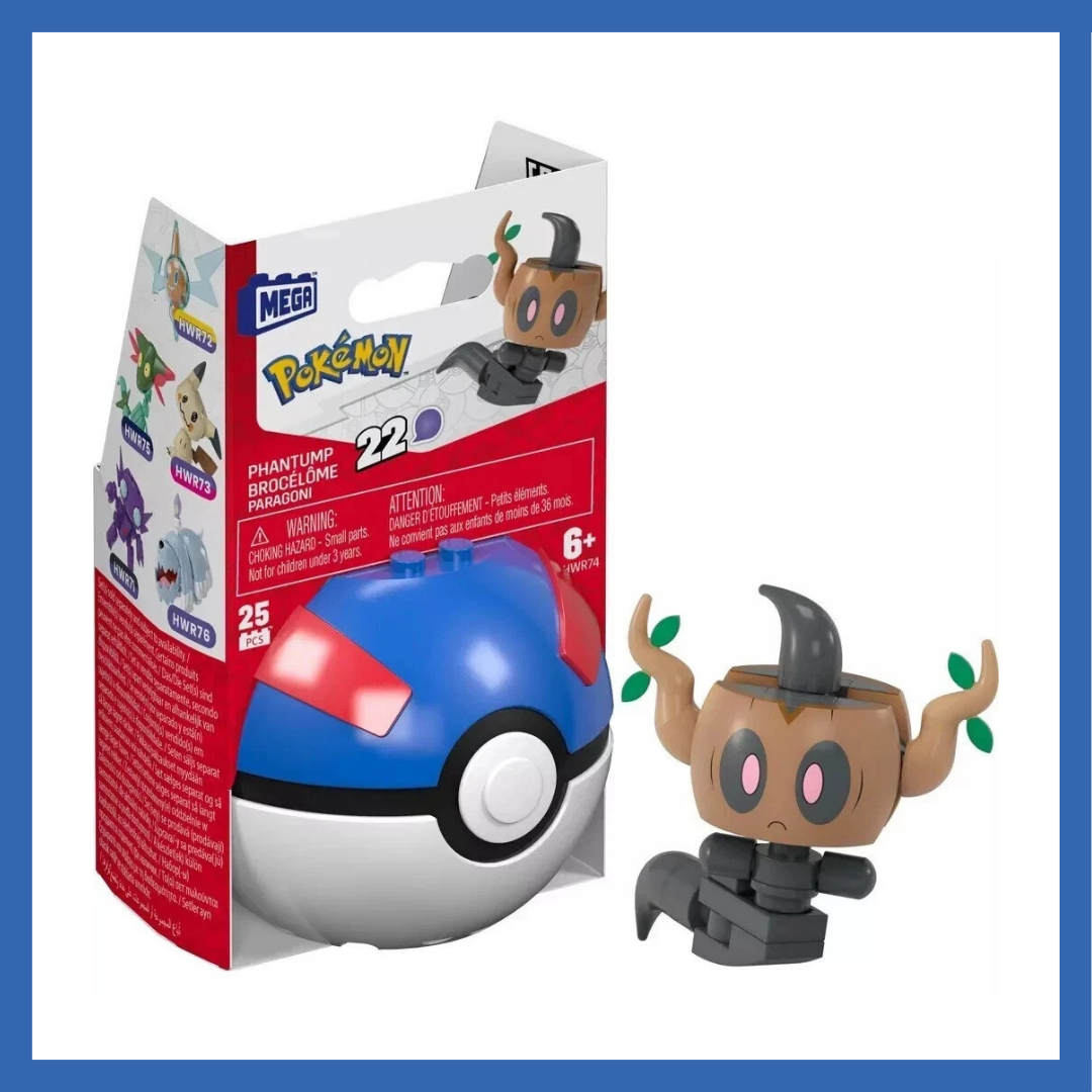 #FPM00 MEGA POKEMON GENERATIONS POKE BALL COLL (COLL. OF 6)