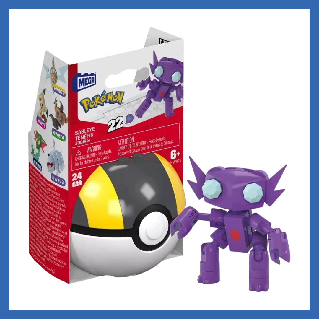 #FPM00 MEGA POKEMON GENERATIONS POKE BALL COLL (COLL. OF 6)