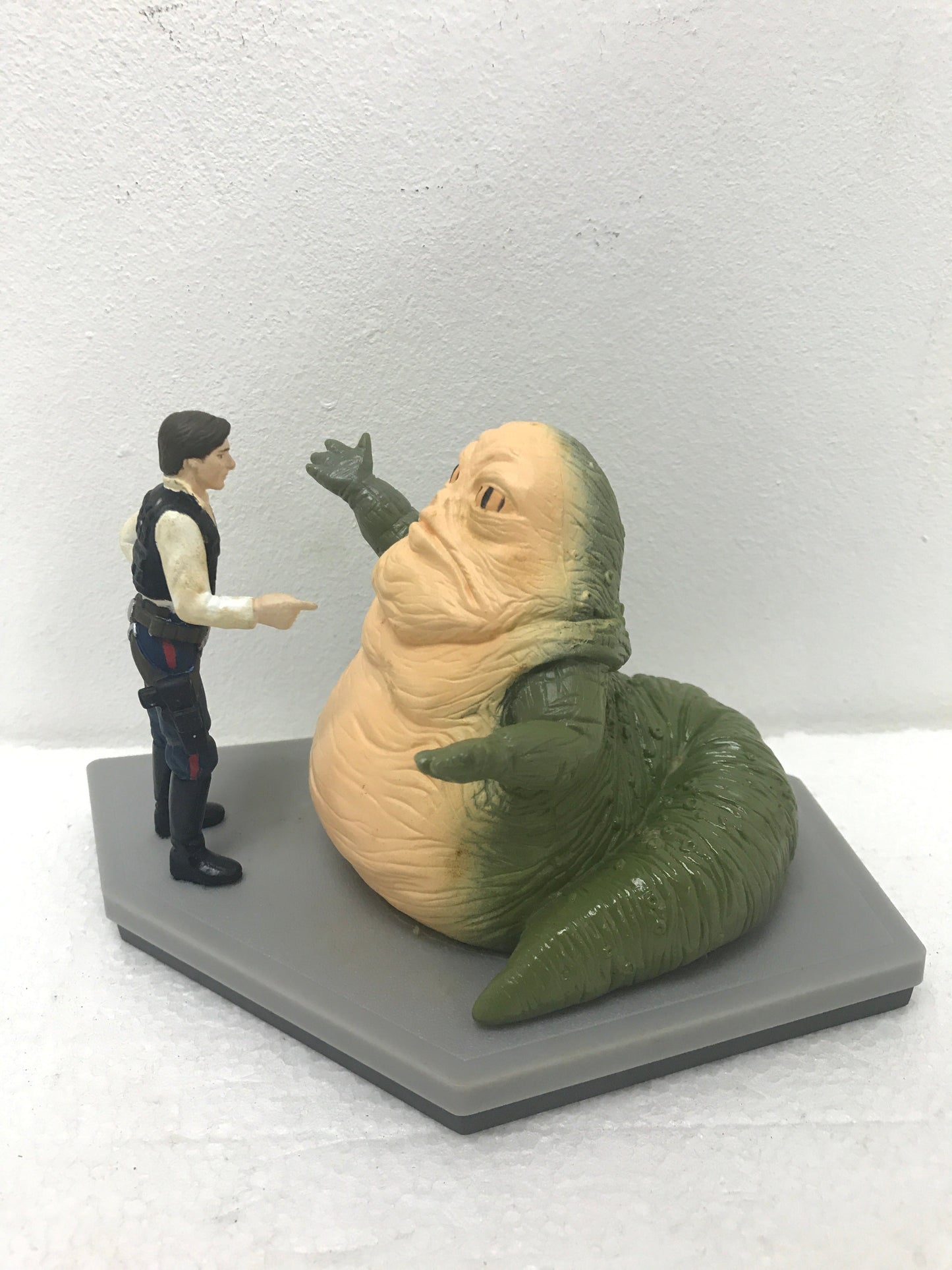 HAN SOLO/JABBA THE HUT FIGURINE