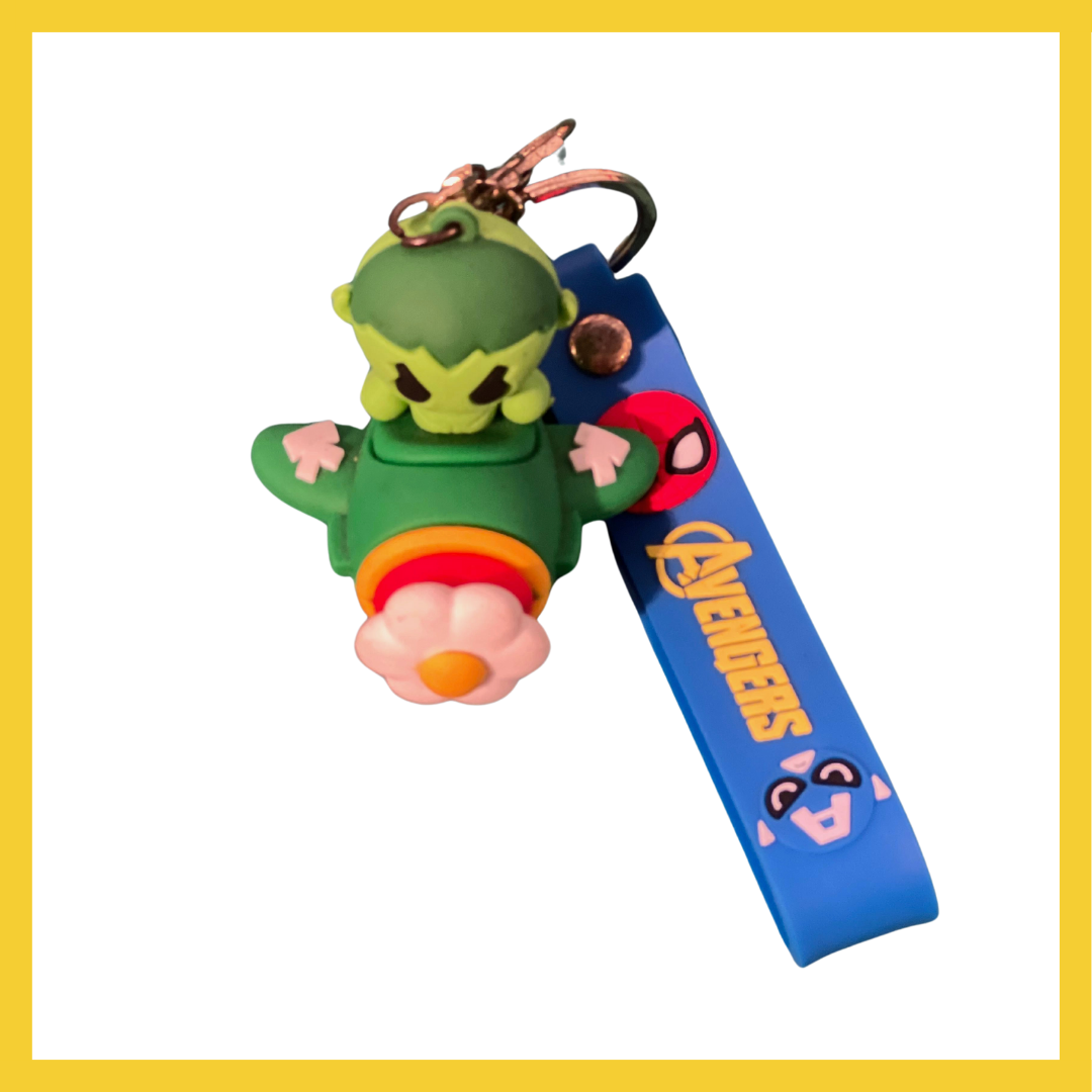 Super Heroes Assorted Keychains