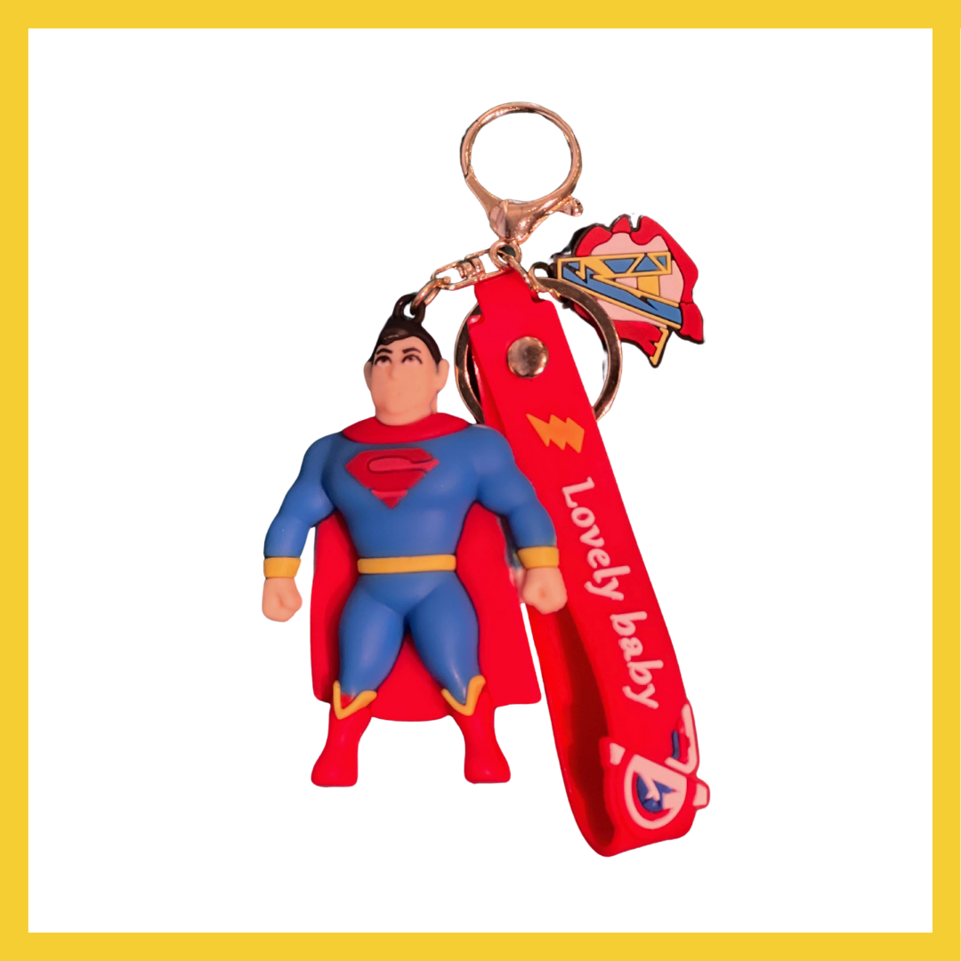Super Heroes Assorted Keychains