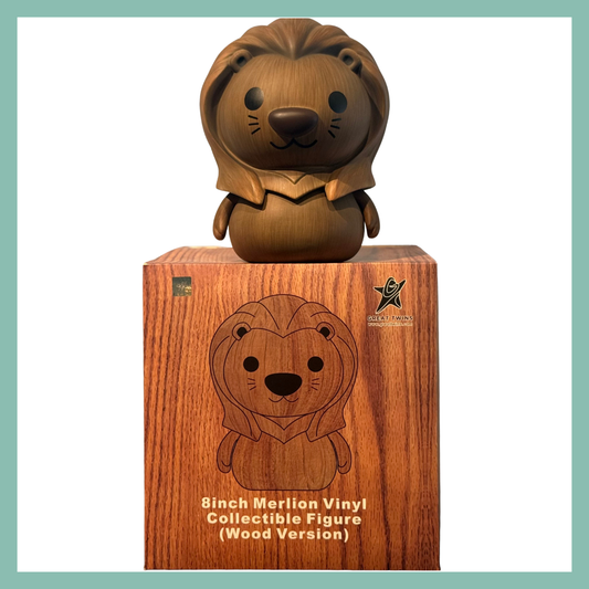 Wood Finishing Merlion Vinyl Collectible Figure
